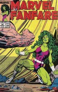 Marvel Fanfare #48 VF/NM; Marvel | save on shipping - details inside