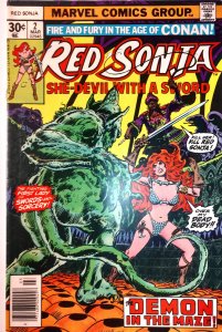 Red Sonja #2 (8.5, 1977) 