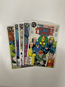 Justice League 1 2 3 4 5 lot run set Very fine Vf 8.0 DC Comics