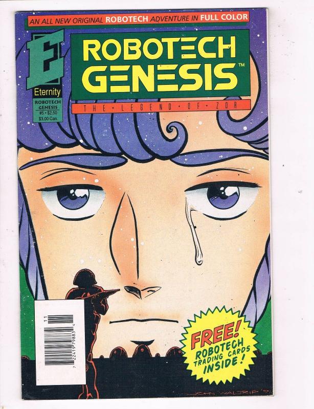 Robotech Genesis #5 VF/NM Eternity Comics Modern Age Comic Book 1992 DE48