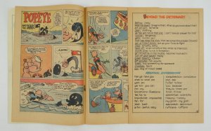 Popeye el Marino GD ERROR VARIANT - King 1974 - English Spanish comic - sailor 