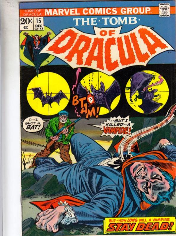 Tomb of Dracula #15 (Dec-73) VF/NM High-Grade Dracula