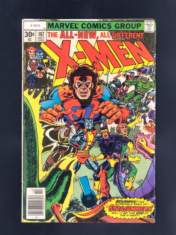 The X-Men #107 (1977) 1st Full Team Appearance of the Starjammers
