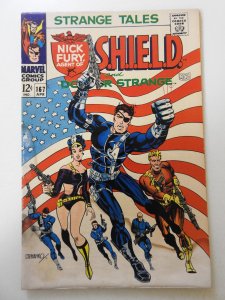 Strange Tales #167 (1968) FR/GD Condition Moisture damage, rusty bottom staple