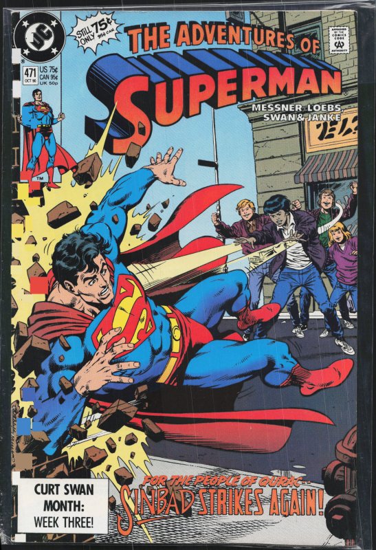 Adventures of Superman #471 (1990) Superman