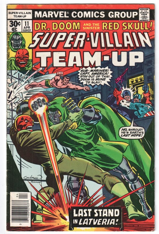 Super-Villain Team-Up #11 (1977) Red Skull