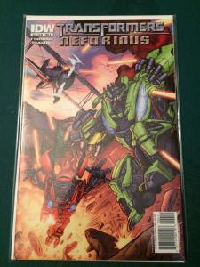 Transformers Nefarious #4 Revenge of the Fallen Sequel cover B