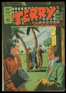 TERRY AND THE PIRATES, FOUR COLOR #44 1943-DELL--CANIFF G/VG