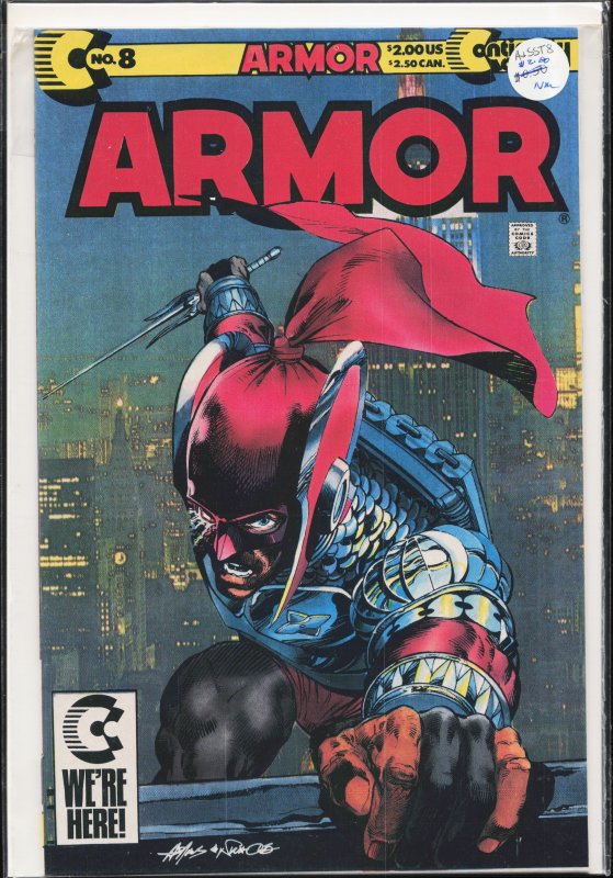 Armor #8 (1990) Armor