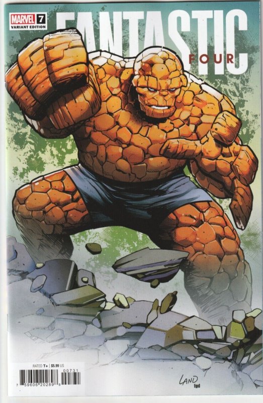 Fantastic Four # 7 Land Variant Issue 700 NM Marvel 2023 [P6]