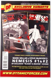 Millar & McNiven's Nemesis #2 (9.0, 2010) Variant Edition - John Cassaday