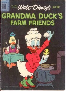 GRANDMA DUCKS FARM FRIENDS F.C.1073 VG   Jan.-Mar. 1960 COMICS BOOK