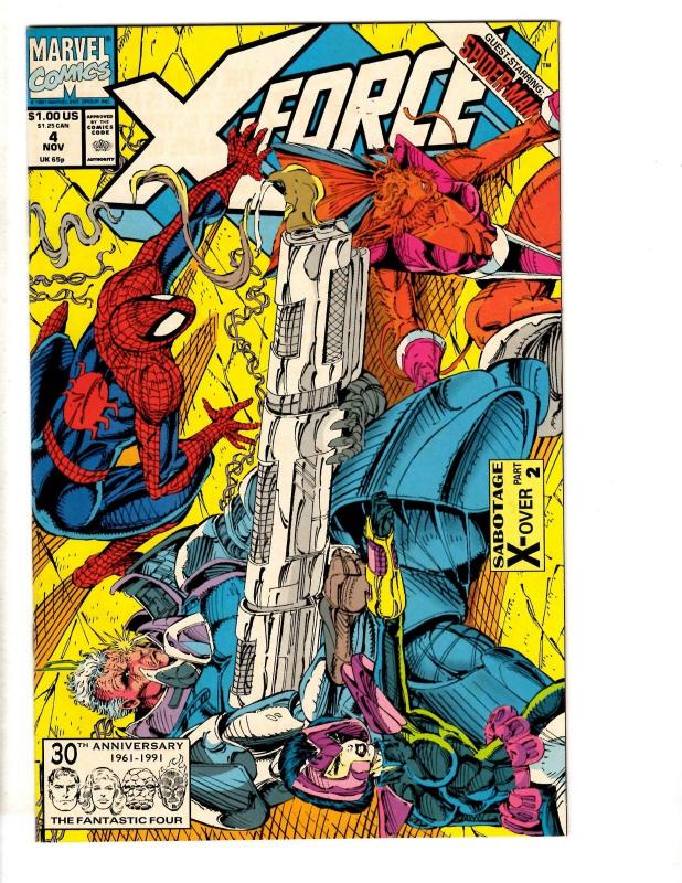 13 X-Force Marvel Comic Books # 1 (6 All Sealed, 2 Deadpool) 3 4 5 6 7 (2) 8 TP3