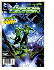 11 The New 52! Green Lantern DC Comics # 1 2 3 4 5 6 7 8(2) 9 10 Hal Jordan MF7