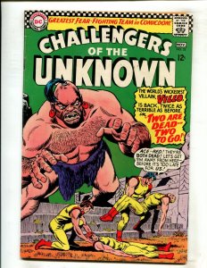 CHALLENGERS OF THE UNKNOWN #52 (5.0) TWO ARE DEAD, TWO TO GO!! 1966