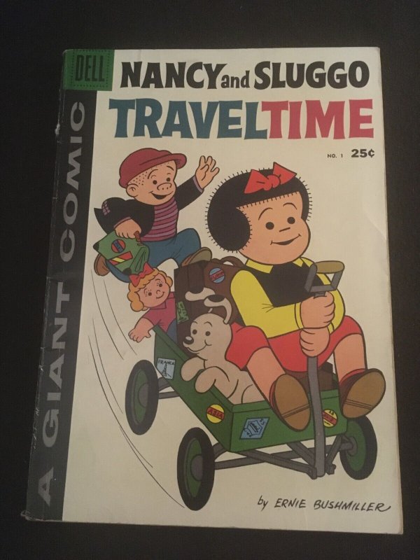 DELL GIANT: NANCY AND SLUGGO TRAVELTIME #1 G Condition