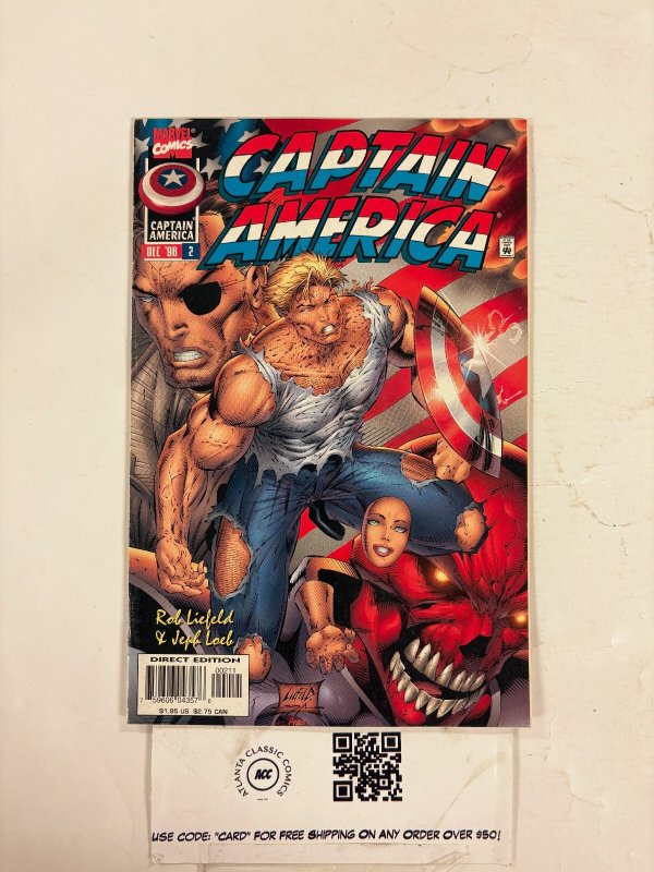 Captain America #2 NM Marvel Comic Books Liefeld Loeb 24 HH113