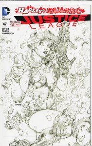 Justice League #47 Lee Sketch Cover (2016) Justice League