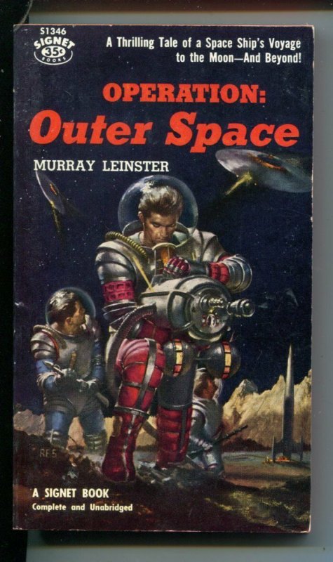 OPERATION: OUTER SPACE -S1346-SCI-FI-MURRAY LEINSTER-vf/nm