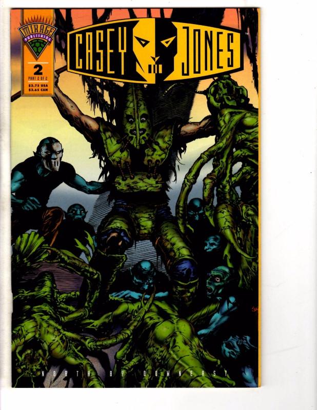 Casey Jones COMPLETE Mirage Studios Comics Ltd Ser # 1 2 NM 1st Prints TMNT J225