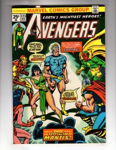 The Avengers #123 (1974) HIGH GRADE   / MC#66