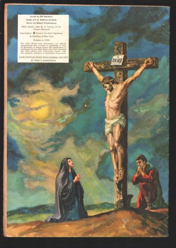 The Passion 1956-Catechetical Guild-Rare Catholic comic-15¢ cover price-Only ...