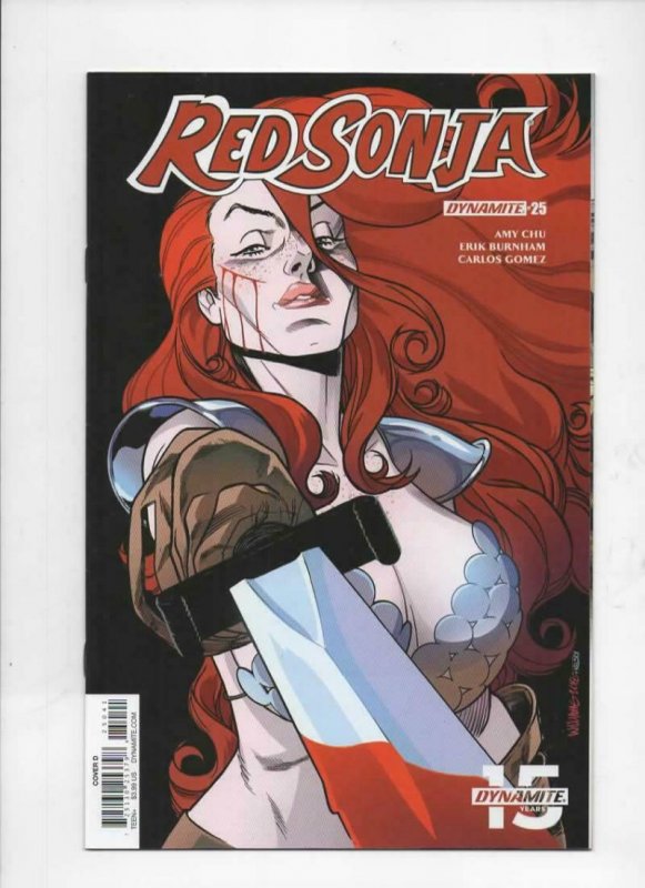 RED SONJA #25 D, VF+, She-Devil, Vol 4, Williams, 2018, more RS in store