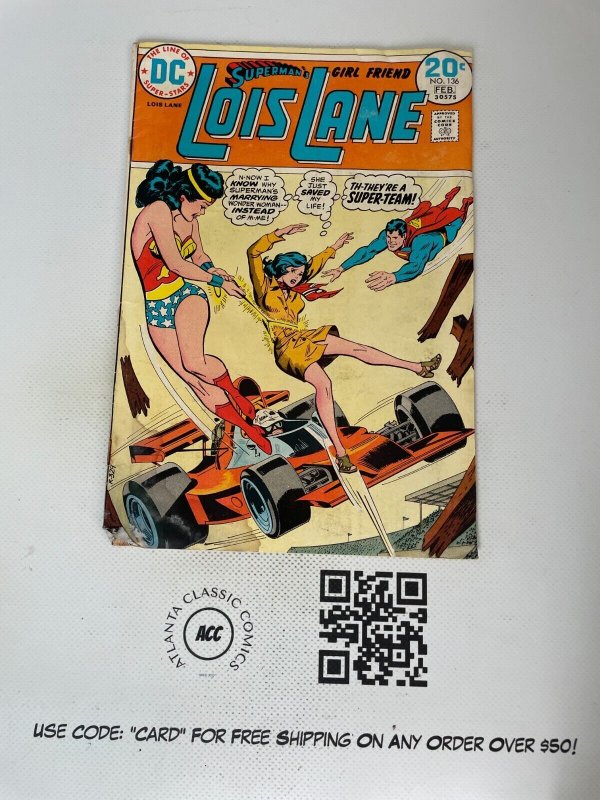 Lois Lane # 136 GD DC Comic Book Superman's Girl Friend Smallville Bugle 13 J225