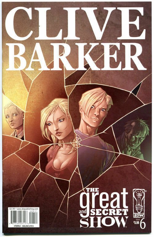 CLIVE BARKER The GREAT and SECRET SHOW 6 VF 2006 more