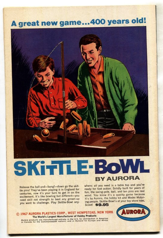 OUR ARMY AT WAR #187--1967--DC WAR COMIC--SGT. ROCK