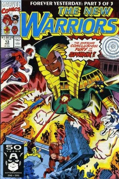 New Warriors (1990 series) #13, NM- (Stock photo)