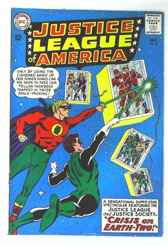 Justice League Of America 1960 Series 22 Vg Actual Scan Comic Books Silver Age Dc 8440