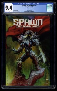 Spawn: The Dark Ages (1999) #1 CGC NM 9.4 White Pages