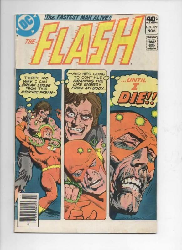 FLASH #277 278 279 280 , VG/FN, 4 issues, 1979, more in store, DC