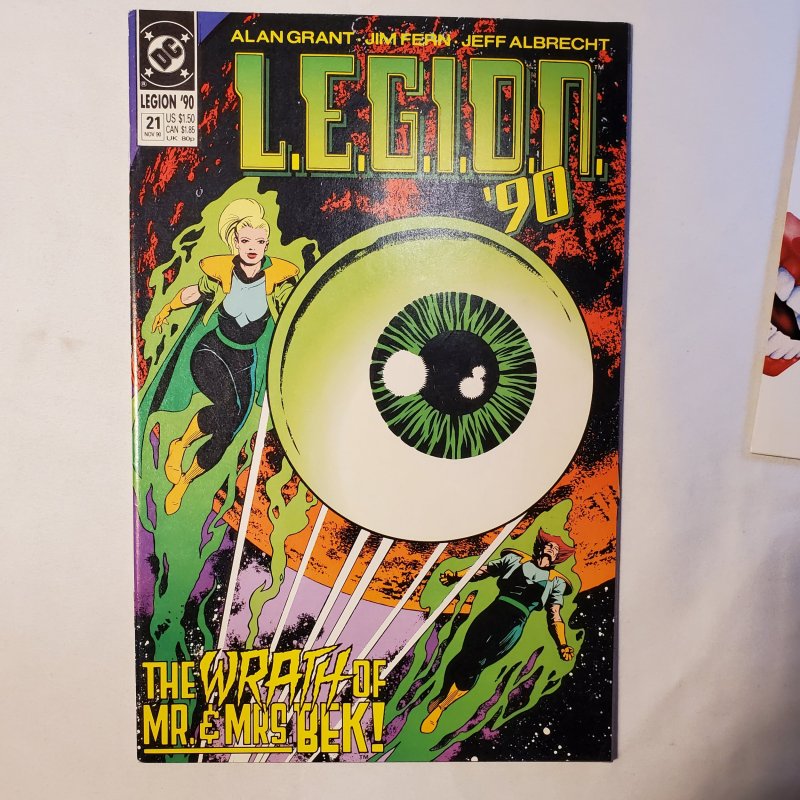 Legion 21 Very Fine- Cover by Garry Leach