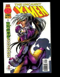 12 Uncanny X-Men Comics # 340 341 342(2) 343 344 345 346 347 348 349 350 JF3