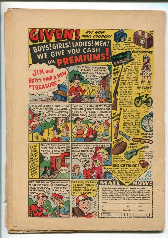 CRIME CAN'T WIN #5 1951-ATLAS-VIOLENT CRIME-MURDER-ROBBERY-THE OCTOPUS-good