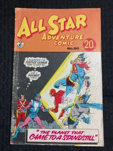 Vintage ALL STAR ADVENTURE COMIC #80 VG 4.0 Adam Strange / JLA