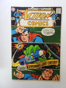 Action Comics #370 (1968) VG+ condition tape pull back cover