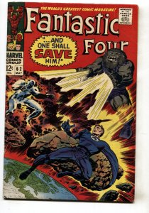 FANTASTIC FOUR #62--comic book--1967--1st Blastarr--vg+