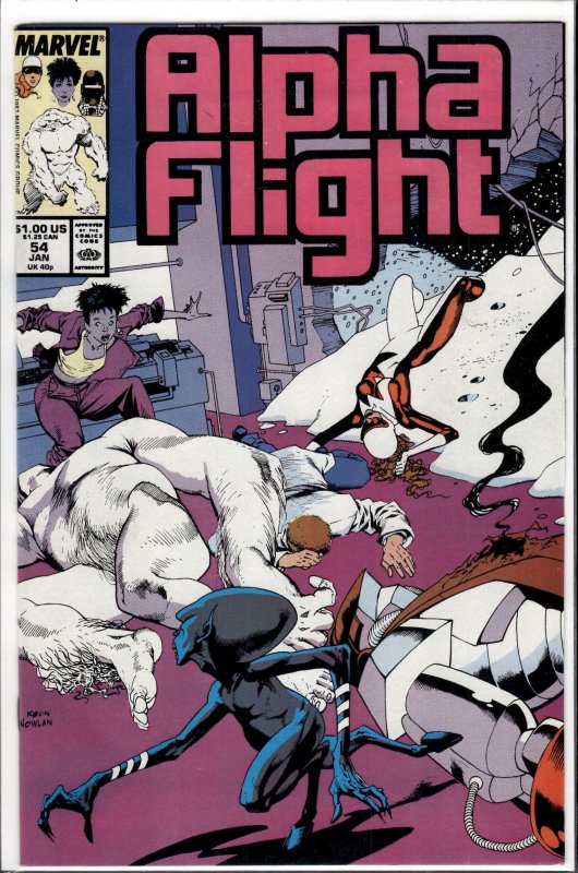 Alpha Flight #54 (1988) Alpha Flight