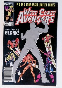 West Coast Avengers (Ltd. Series) #2 (Oct 1984, Marvel) 5.0 VG/FN