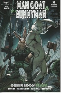 Man Goat and The Bunnyman Green Eggs & Blam #2 Cover A Zenescope NM Vitorino