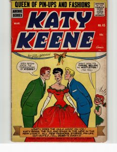 Katy Keene #45 (1959) K. O. Kelly