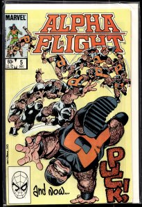 Alpha Flight #5 (1983) Alpha Flight [Key Issue]