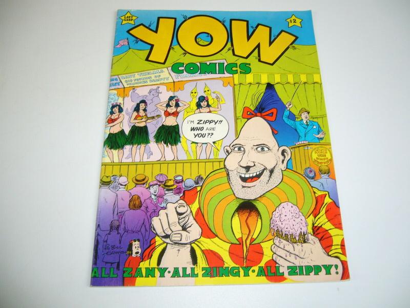 Yow #1 FN (3rd) print ZIPPY THE PINHEAD bill griffith 1978 LAST GASP underground