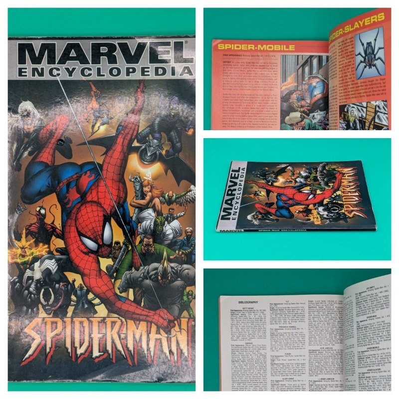 Marvel Encyclopedia Spider-Man Universe Edition, Marvel Comics 2006 Paper Back