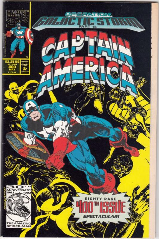 Captain America #400 (May-92) NM- High-Grade Captain America