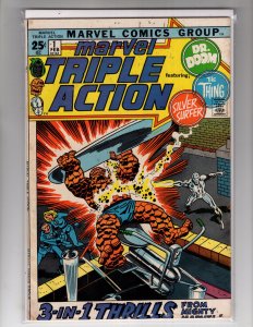 Marvel Triple Action #1 (1972) Dr Doom! Silver Surfer! ~ First Issue  / ID#22