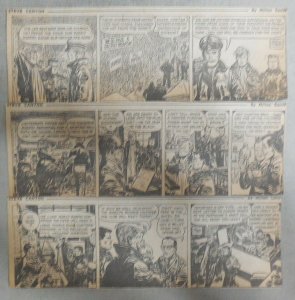 (311) Steve Canyon Dailies by Milton Caniff  from 1953 Size: 3 x 8 inches